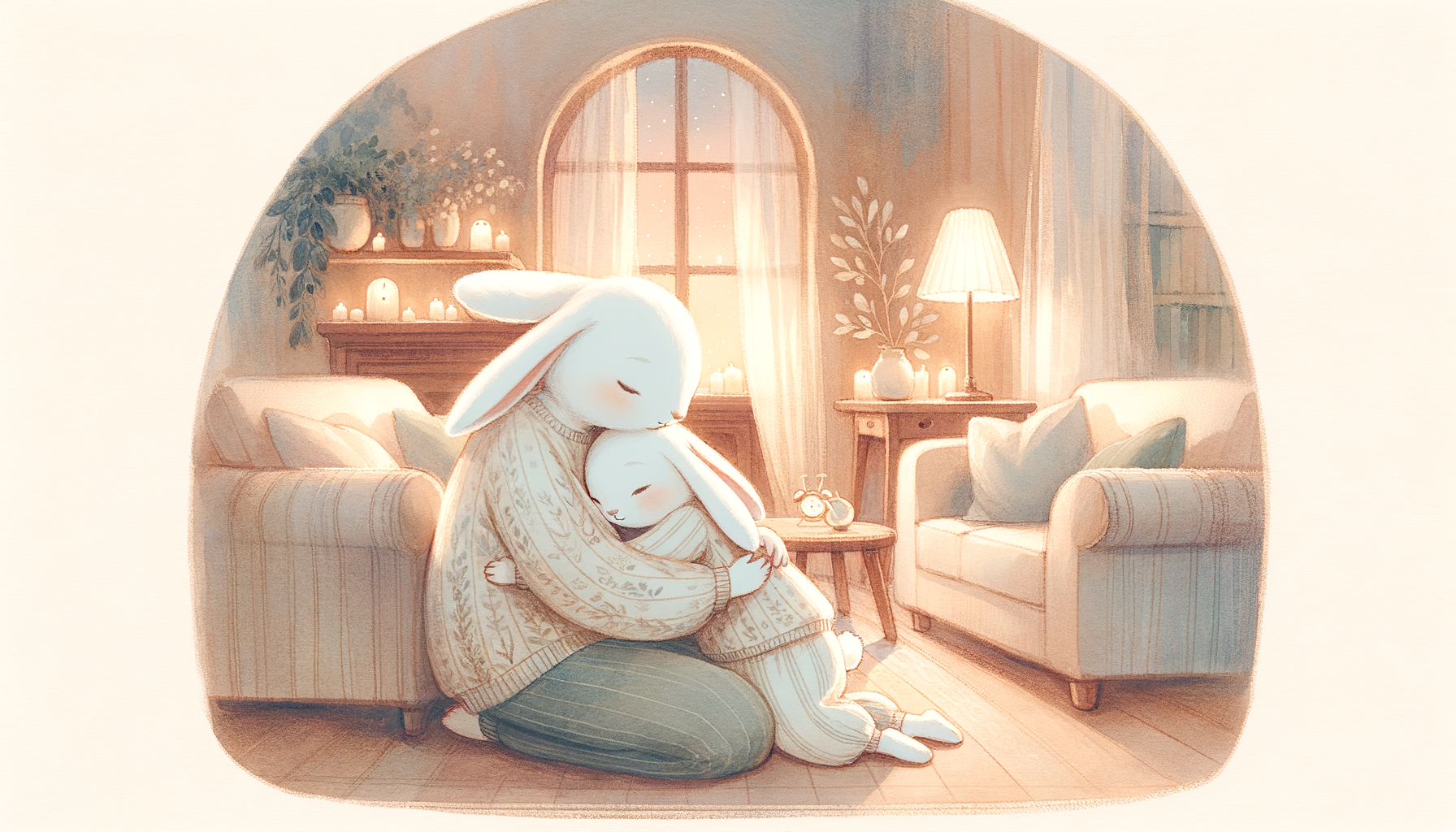 Bop the Bunny Says Goodnight - page 1