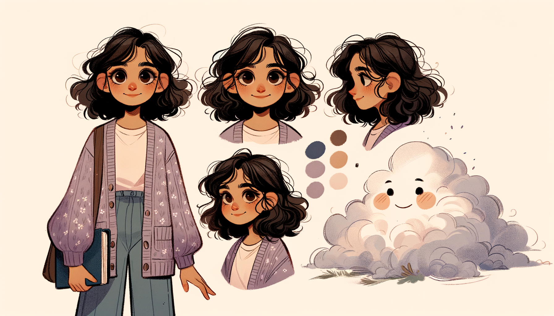 The Girl Who Collected Clouds - page 1