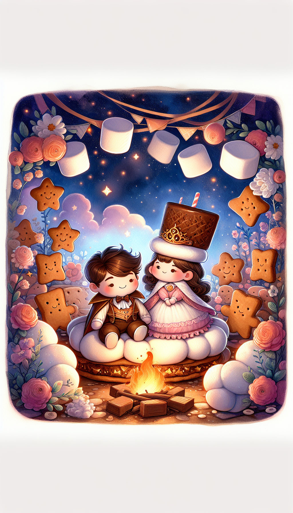 Marshmallow Princess and Chocolate Prince - page 1