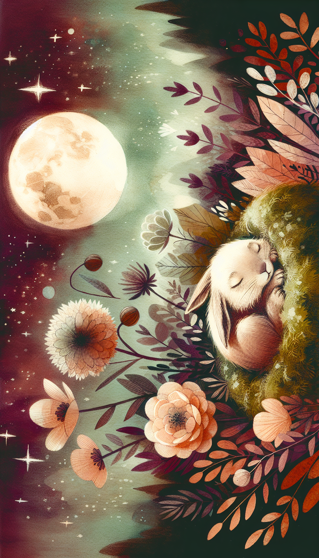 Moonlit Garden Dreams - page 1