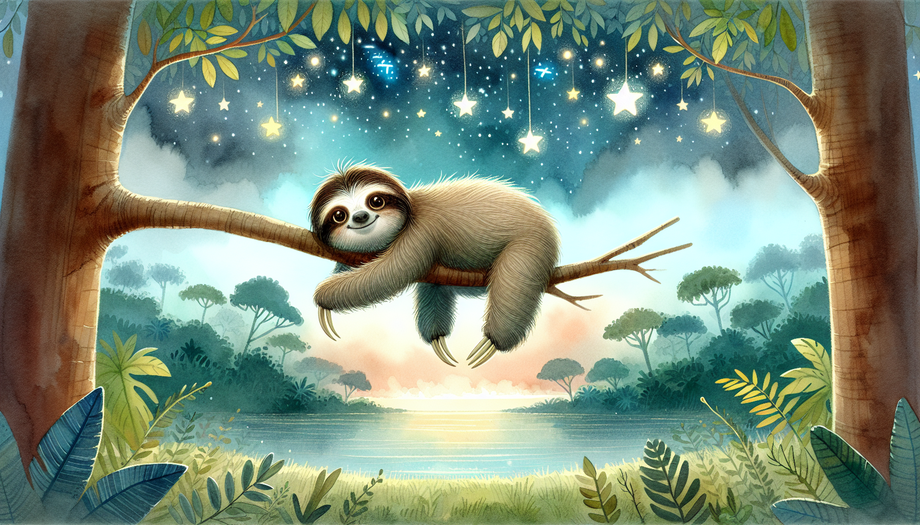 Sloth's Sleepy Stars - page 1